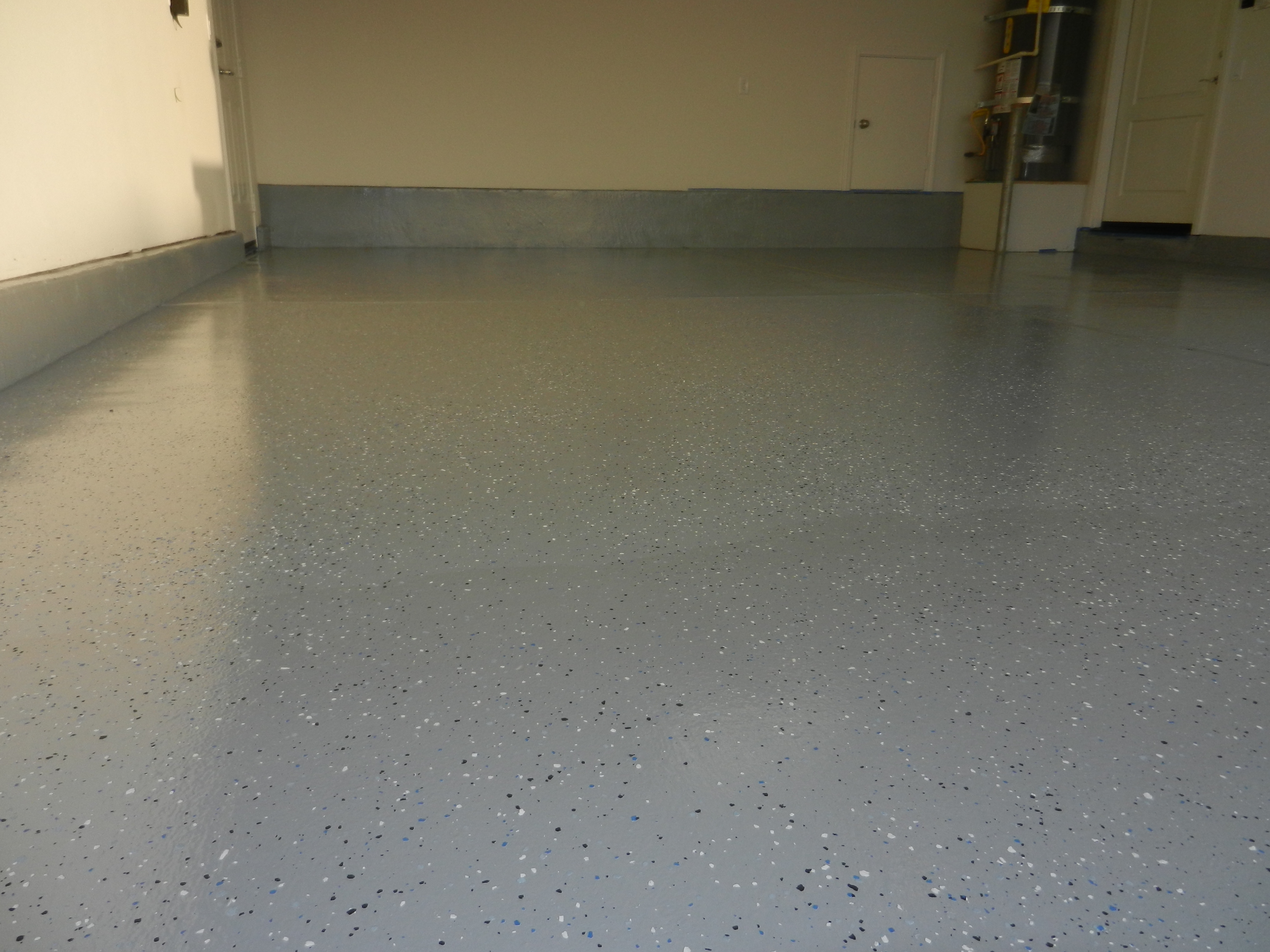 Week End Project Garage Floor Coating Here S To A Full Life